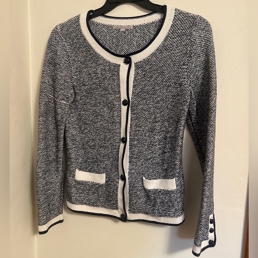 GAP Navy & White Women's Cardigan